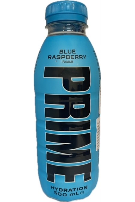 Prime hydration blue raspberry 500ml